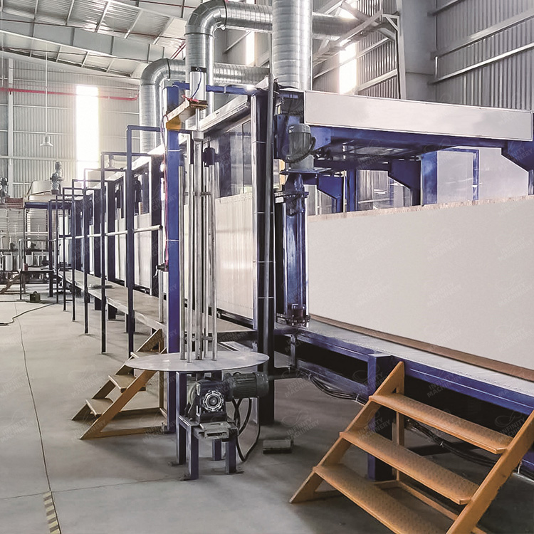 Horizontal Automatic Continuous Foaming Plant