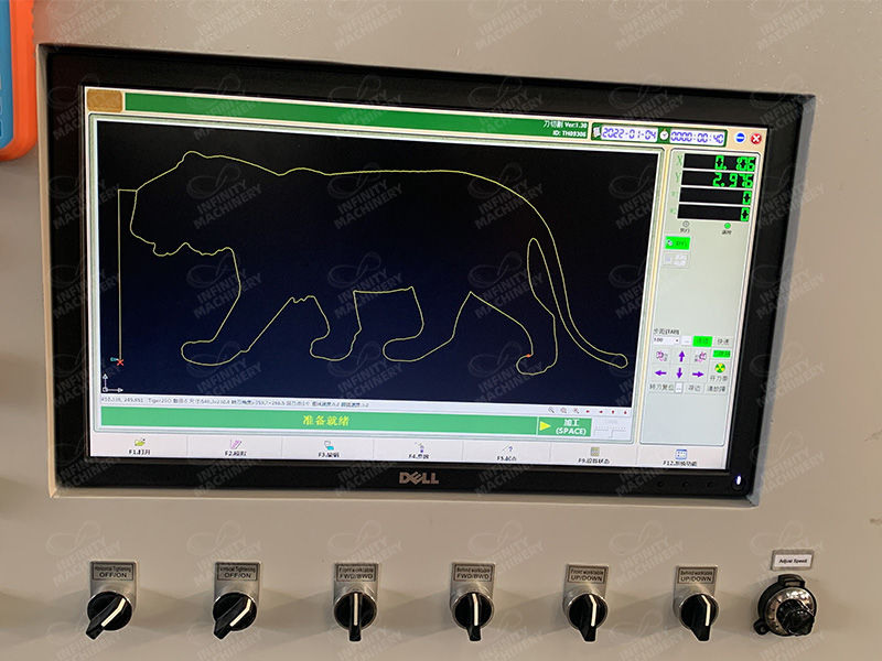 CNC Control Panel - User Interface