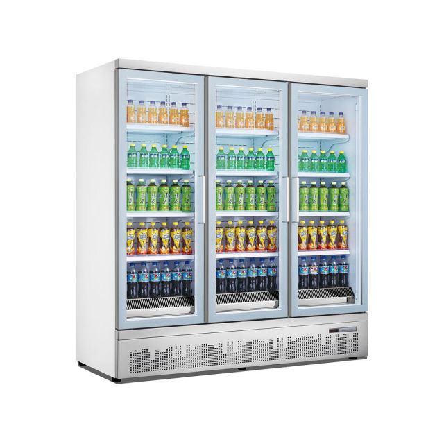 Beverage refrigeration cabinet, beverage display cabinet