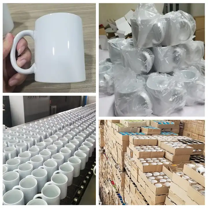 11oz sublimated ceramic mug with box  36pcs/case