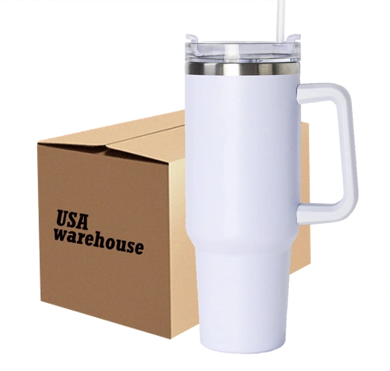 US RTS 40oz Sublimation Blank Mug 1.0 Free Shipping (16pcs)