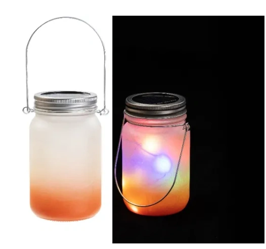 US RTS 15oz Sublimation Glass Blanks Mason Jar Lantern Free Shipping (36pcs)