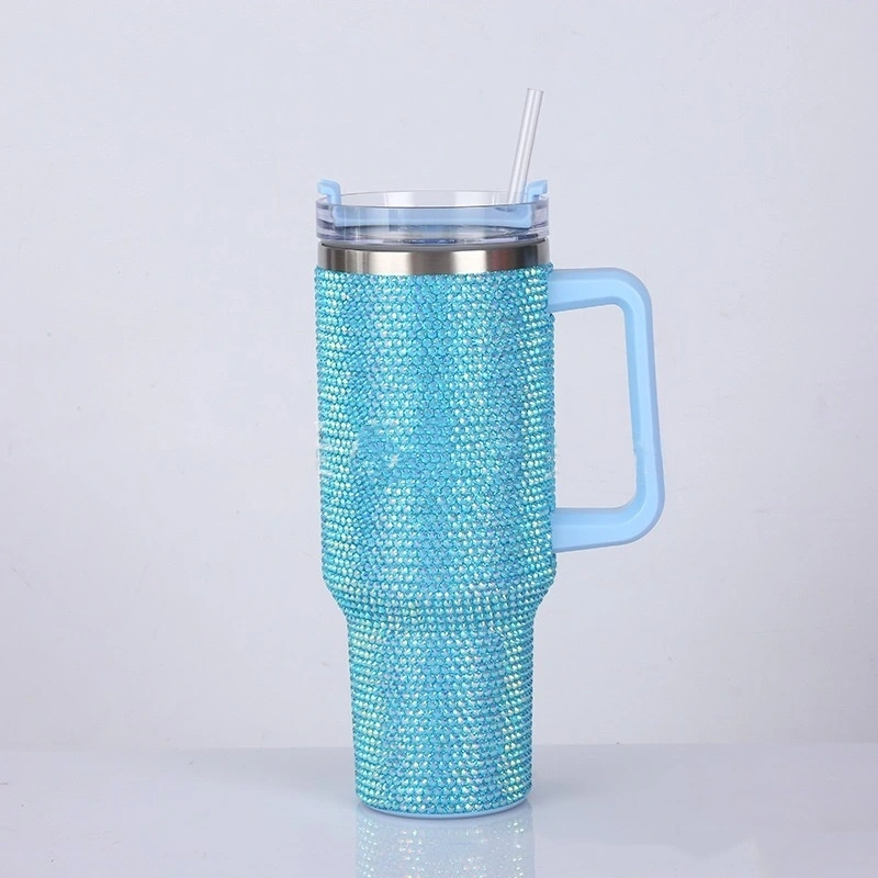 NEW China RTS 40oz Rhinestone Mugs Free Shipping (12PCS/25PCS)