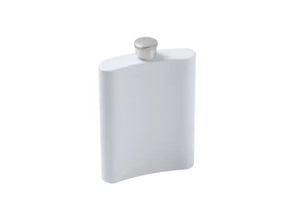 8oz White Sublimation Stainless Steel Flask Wine Water Bottle