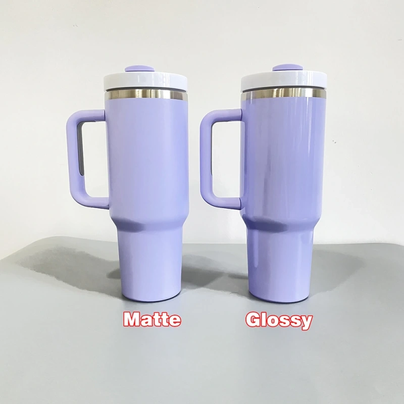 NEW China RTS H2.0 40oz Sublimation Macaron Mugs Glossy/Matte Free Shipping (25PCS)