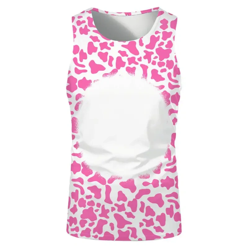 China RTS NEW Sublimation Faux Bleach Sleeveless Shirt Free Shipping (20PCS/60PCS)