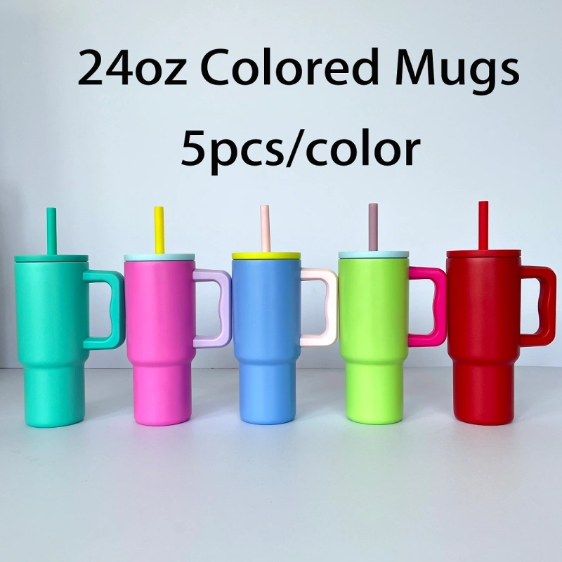 NEW China 24oz Colored Mugs 20pcs