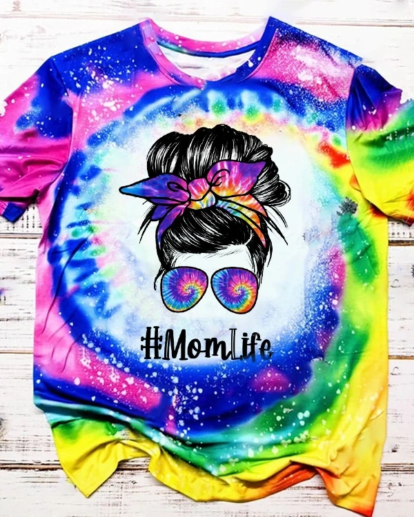 China RTS NEW Sublimation Faux Bleach T-shirt Free Shipping (20PCS/50PCS)