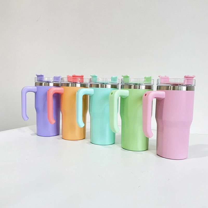 NEW China RTS Colored 20oz Kids Cup with Handle Free Shipping (25PCS)
