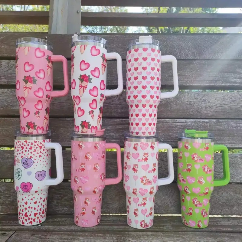 NEW China RTS 40oz Mug Valentine's Day Free Shipping (12PCS/20PCS/25PCS)