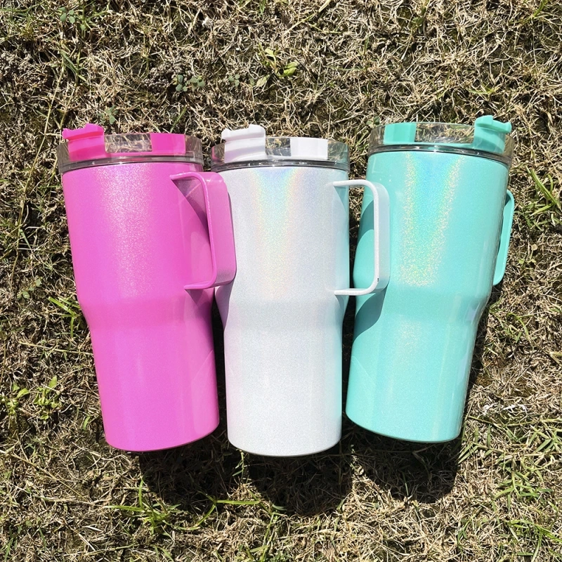 NEW China RTS Sublimation 20oz Shimmer/Glitter Kids Cup Free Shipping (25PCS)