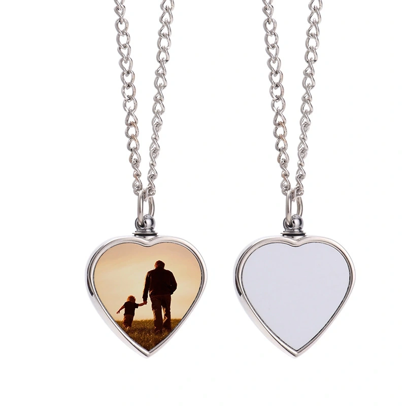 NEW RTS Sublimation Blank Photo Picture Necklace Free Shipping (40pcs)