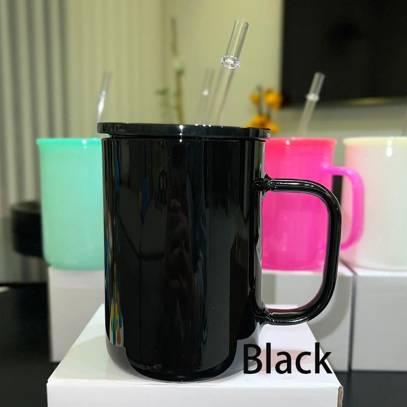 NEW China 17oz Sublimation Colored Glass Mug Free Shipping (25PCS)