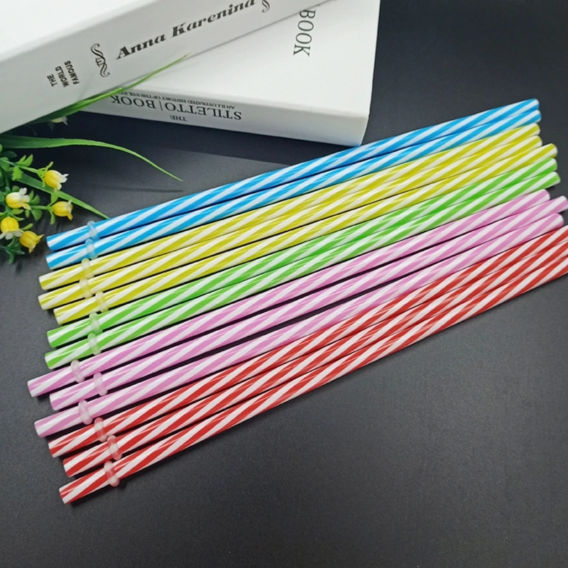 China RTS 10.6iinch (27cm) Colored Straw Free Shipping (100pcs/200pcs)
