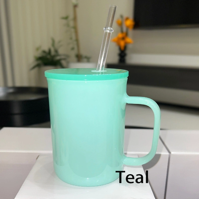 NEW China 17oz Sublimation Colored Glass Mug Free Shipping (25PCS)