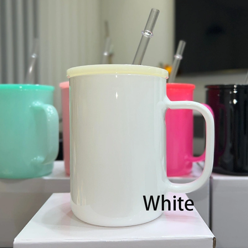 NEW China 17oz Sublimation Colored Glass Mug Free Shipping (25PCS)