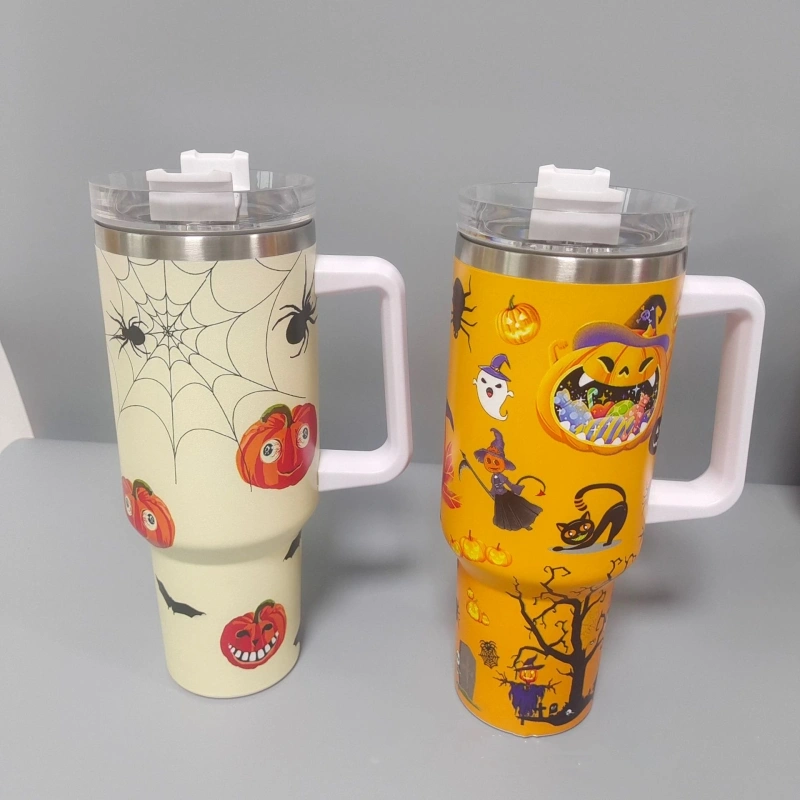 NEW China RTS 40oz Pumpkin Mug for Halloween Free Shipping (12PCS/25PCS)
