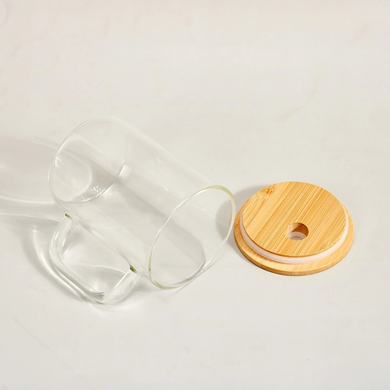 RTS US 15oz Sublimation Clear/Frosted Glass Mug with Handle Free Shipping (25PCS)