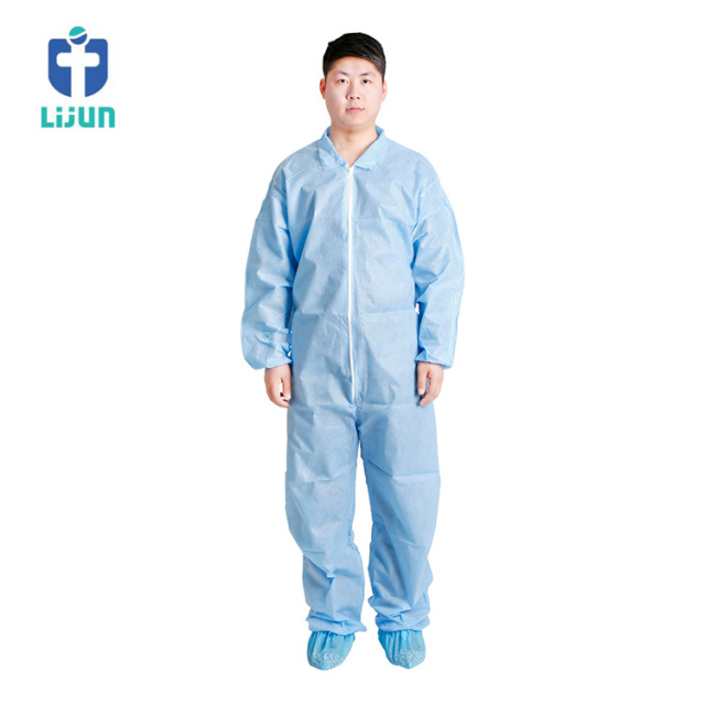 Painting Waterproof Type 5 6 Protective Clothing Overall Workwear Disposable Coverall SMS overalls