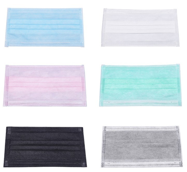 Non woven surgical medical mask fashion 3ply mascarillas quirurgicas disposable facemask