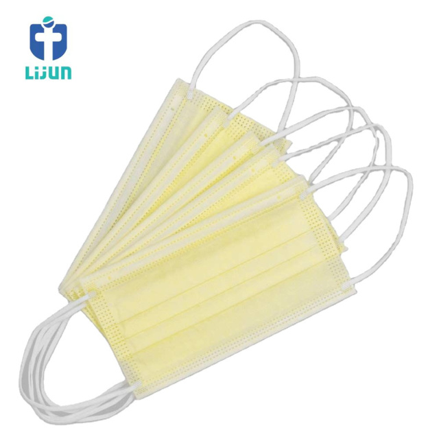 Wholesale disposable face mask blue non woven surgical medical mask fashion 3ply mascarillas quirurgicas disposable facemask