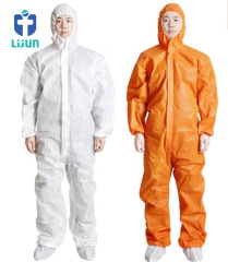 Painting Waterproof Type 5 6 Protective Clothing Overall Workwear Disposable Coverall SMS overalls