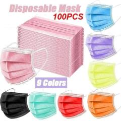 Nose Level 3 4 Layer Filter Black Surgical 100 Pcs Ply Face Adult Christmas Custom Print Disposable Medical 3Ply 4Ply Mask