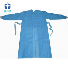Cheap safety protective jumpsuits eco friendly sms medical tyvek disposable sf safety protective coverall isolation gown
