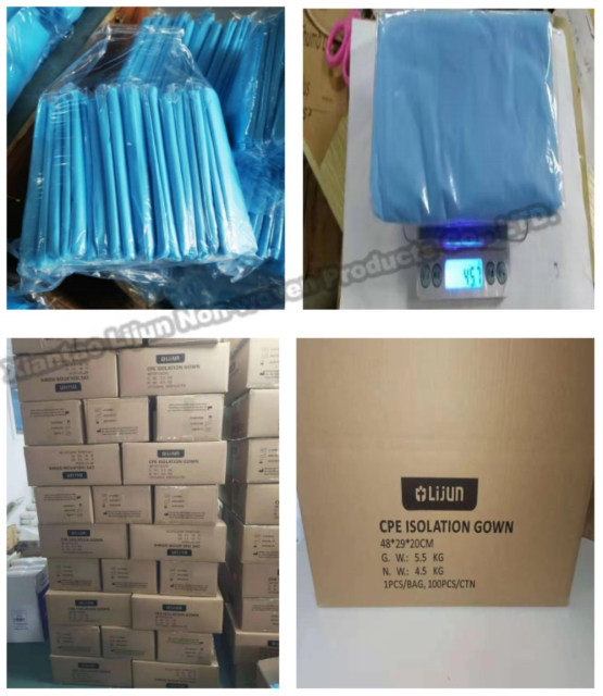 Manufacturer Disposable Isolation Patient Gowns Surgical Gown Ce Disposable gowns Class I