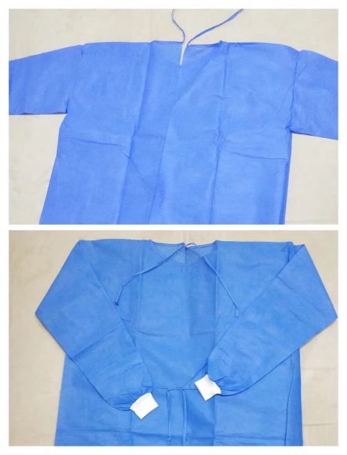 Hospital uniform wholesale price unisex plastic polypropylene disposable waterproof 100 cotton white lab coat isolation gown