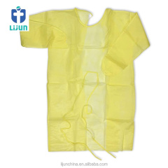 Factory dupont tyvek 500 600 dupont pp sms coverall Non-sterile chemical protective disposable jumpsuit coverall isolation gown