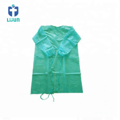 Factory dupont tyvek 500 600 dupont pp sms coverall Non-sterile chemical protective disposable jumpsuit coverall isolation gown