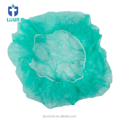 Anti-dust Disposable Cap PP Clip Mob Cap Single&Double Elastic Hair Net Mob Cap