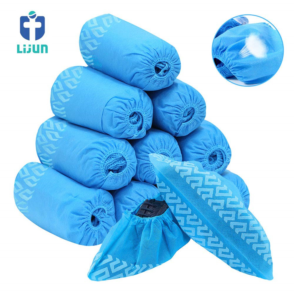 Disposable Cpe Shoe Cover Wholesale Waterproof Disposable PE CPE Plastic Shoe Cover