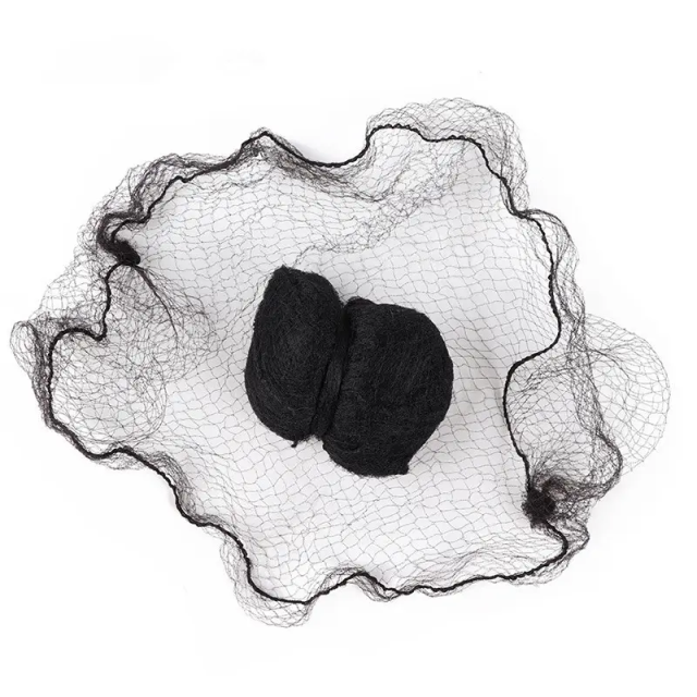 S M L Elasticity Breathable Transparent Black Beige Mesh Weaving Dome Wig Caps for Making Wigs DHL Western Spandex HEN