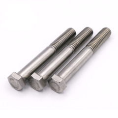 Stainless Steel Half Thread Hexagon Bolts