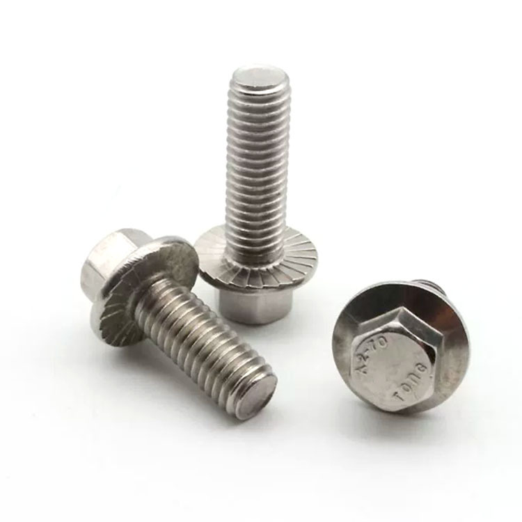 Stainless Steel Hex Head Flange Bolts