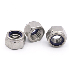 Stainless Steel Metric Nylon Insert Lock Nuts