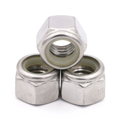 Stainless Steel Inch Nylon Insert Lock Nuts