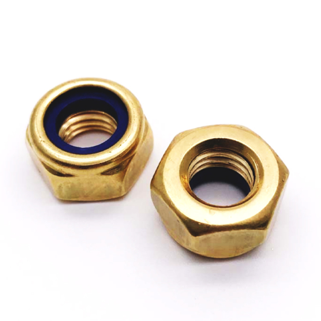 Brass Nylon Insert Nuts