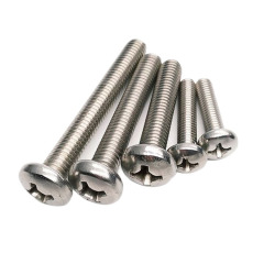 M12 304/316 Stainless Steel Phillip Pan Head Screws