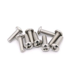 ANSI B8.6.3P Inch Stainless Steel Phillip Pan Head Screws