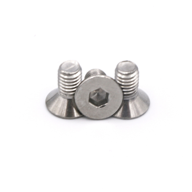 DIN7991 Stainless Steel Hex Socket Countersunk Head Screws