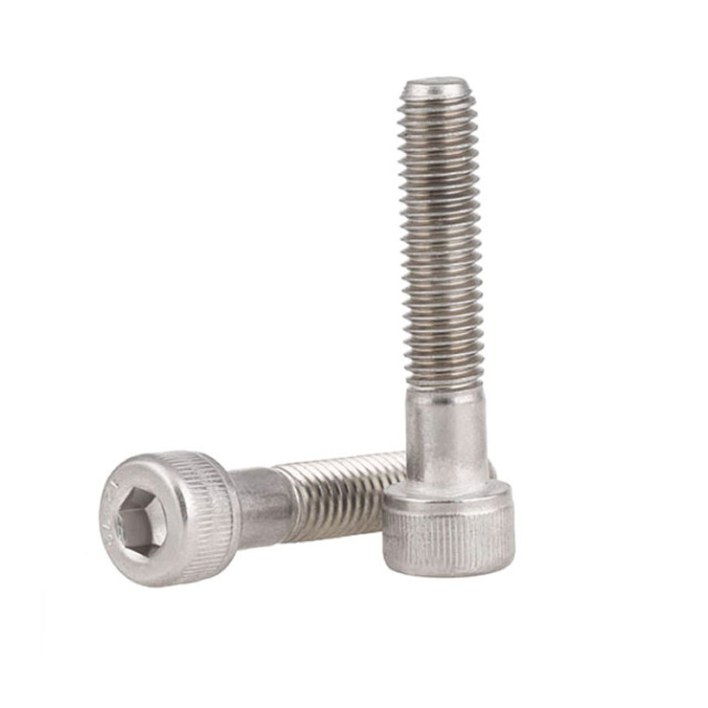 Stainless Steel Half-Thread Hex Socket Cap Head Screws