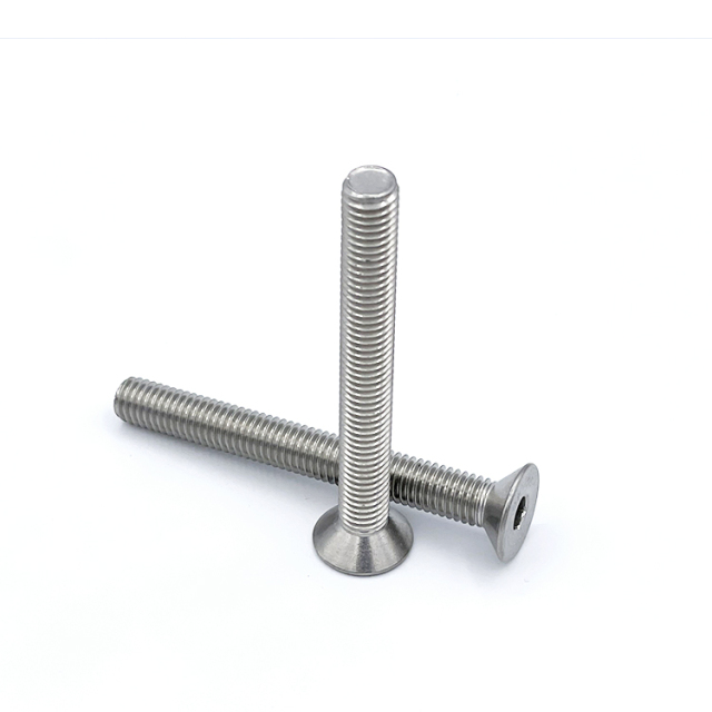 DIN7991 Stainless Steel Hex Socket Countersunk Head Screws