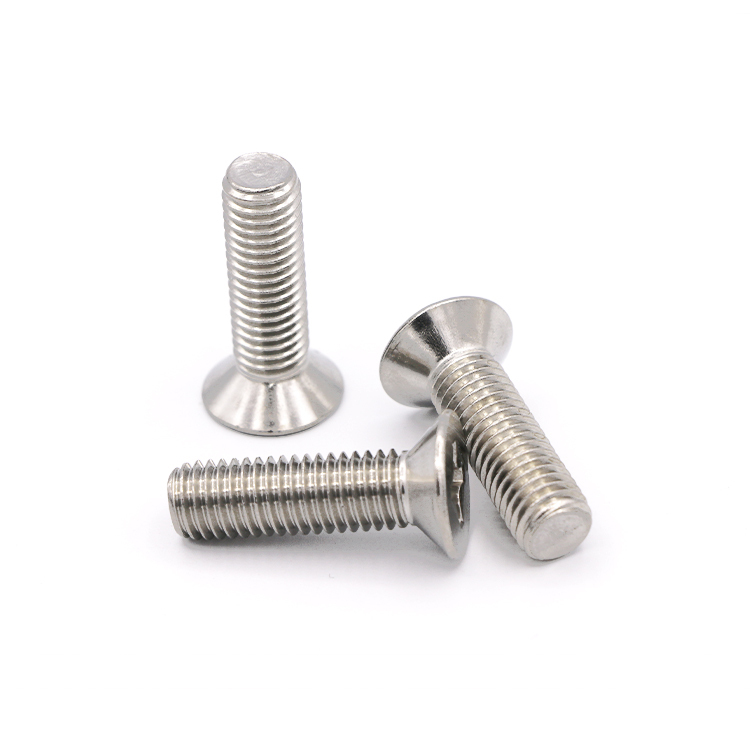 Inch Stainless Steel 316 Cross Countersunk Head Screws