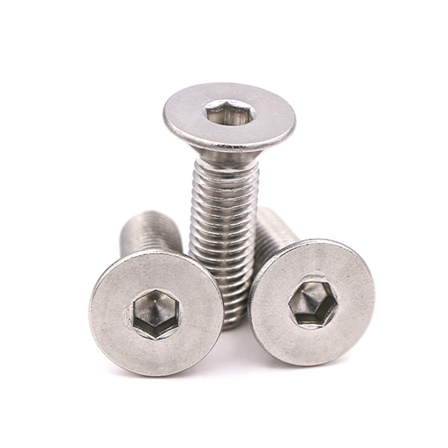 Stainless Steel Inch Hex Socket Countersunk Head Screws