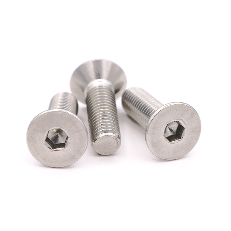 ANSI/ASME B18.3F Stainless Steel Hex Socket Countersunk Head Screws