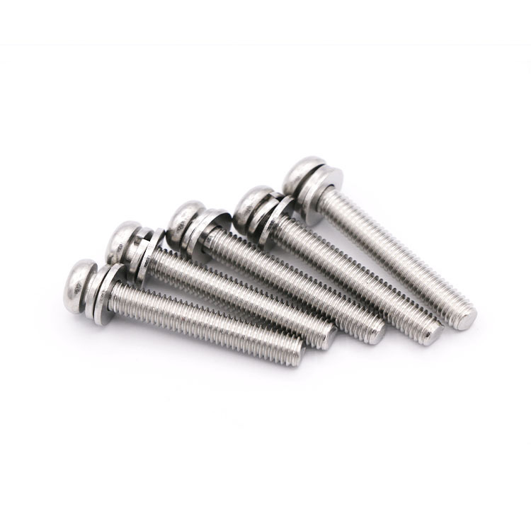Stainless Steel Phillip Pan Head Sems Screws
