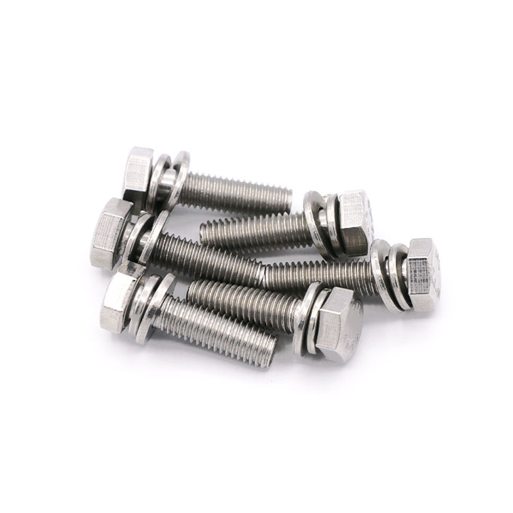 Stainless Steel Hexagon Sems Screws